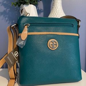 Giani Bernini Green Crossbody Bag